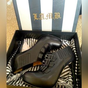 Gorgeous Leather Bootie Heels